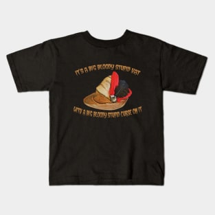 Bloody Stupid Hat Kids T-Shirt